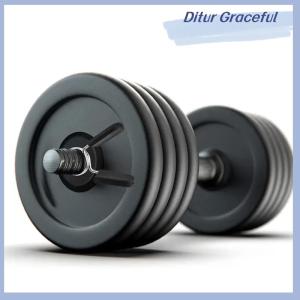 Ditur 25 28 30mm Barbell Clamp Spring Collar Clips Gym Weight Dumbbell Lock Standard Lifting Kit Barbell Lock