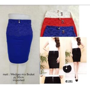 MM 581 PENCIL SKIRT MIDI IMPORT OFFICIAL ( COD ) + ( GRATIS ONGKIR )