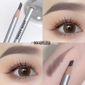 SWEETMINT Eyebrow Pencil💄SweetMint 硬芯砍刀眉笔 Pensil Kening Kabur Gaya Korea Natural Lasting Waterproof Makeup Fashion