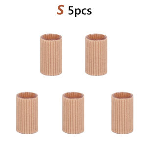 Toe Cushion Tube Toe Sleeves Soft Gel Toe Protectors for Corns Blisters Calluses Toes and Fingers Foot Care Tool