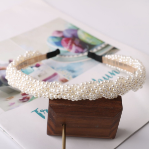 ที่คาดผมประดับลูกปัดมุกสารพัดประโยชน์ MODE Korea ที่รัดผมลูกปัดน่ารักสำหรับงานแต่งงานที่สวยงามสายรัดหัวไข่มุกเครื่องประดับผมสำหรับสาวหวาน