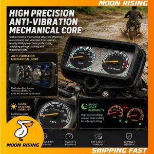 TMX 125 Speedometer Gauge With cket Motorcycle Shockproof Accurate Easy to Install