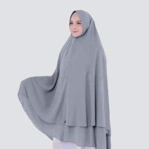 jilbab hijab kerudung syari panjang jumbo ukuran xxl jumbo ped busa antem 2 layer ceruty bebydoll lagi promo toko