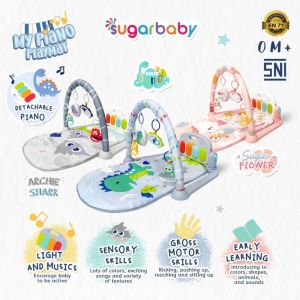Sugar Baby My Piano Playmat Baby Gym Mainan Baby Play Gym