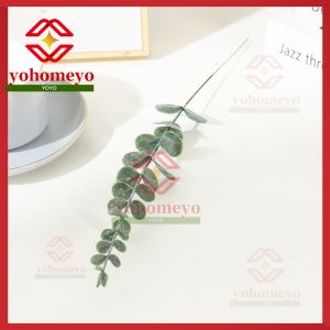 【Ready Stock】5PCS-Mixed Eucalyptus Artificial Leaves Picks Dried Eucalyptus Bundle Wedding Vase Bouquet