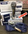 PLATINUM 100% ORIGINAL Professional Dynamic Microphone Platinum KS-5000 (SILVER) for videoke and karaoke heavy duty microphone [TESTED BEFORE SHIP OUT]. 