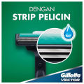 Gillette Vector Isi Ulang Pisau Cukur Pencukur Isi 4 x2. 