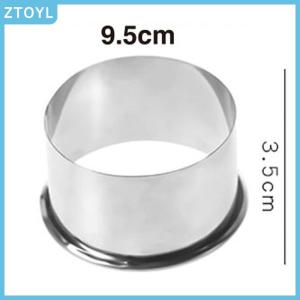 ZTOYL 3 size Stainless Steel Round Dumplings Wrappers Molds Cutter Maker Tools Cookie