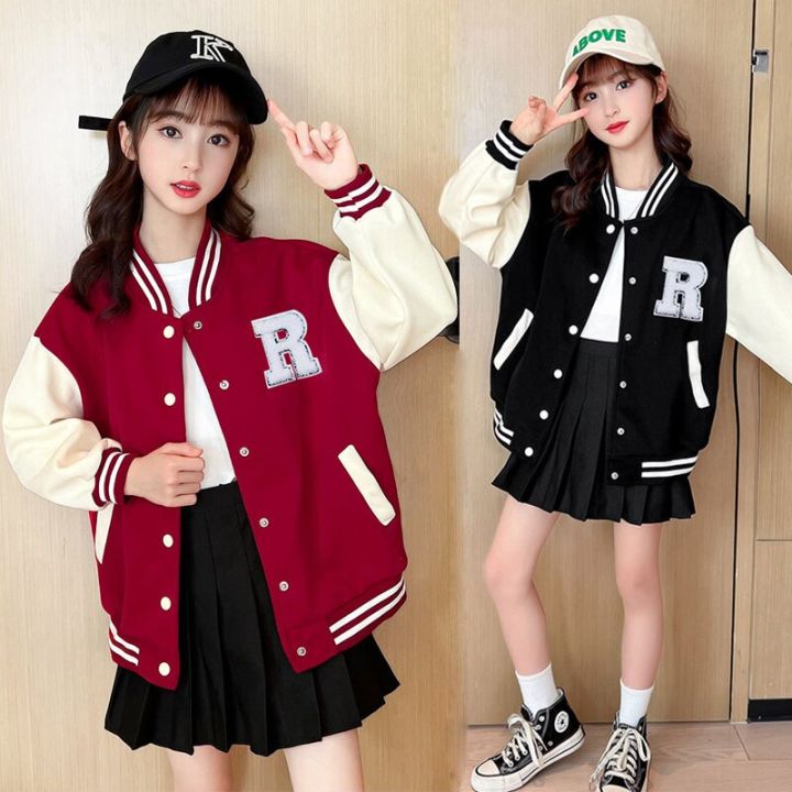 Children's baseball clearance jackets