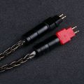 OPENHEART 16 Core Headphone Cable XLR 4.4mm 2.5mm 6.35mm Cable For Sennheiser HD580 HD600 HD650 hd545 hd565 hd535 HD660S HD6XX. 