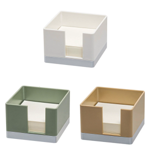 Note Box Portable Sticky Notes Holders Practical Notepad Dispenser School Supplies for Desk and Office Work