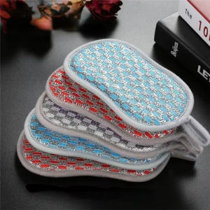 Kitchen Cleaning Sponge Double Sided Sponge Scrubber Sponges For Dishwashing Scouring Pad Kitchen Cleaning Tools