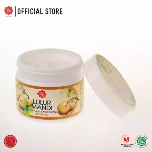 Viva Lulur Mandi Brightening & Moisturizing (Body Scrub) Bengkuang with Licorice & Bengkuang Extract & Moisturizer - 225gr