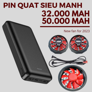 Sỉ phụ kiện áo điều hòa chính hãng KAW pin 32000 50000 mah - Bảo hành chính hãng