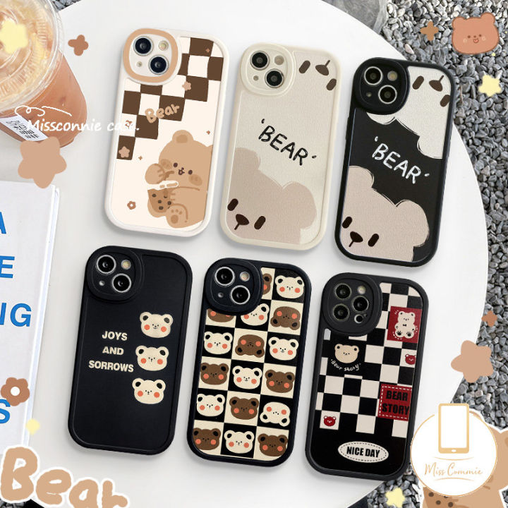 MissConnie Korean Cute Bear Case Vivo Y51A Y15s Y20 Y16 Y35 Y11 Y22 ...