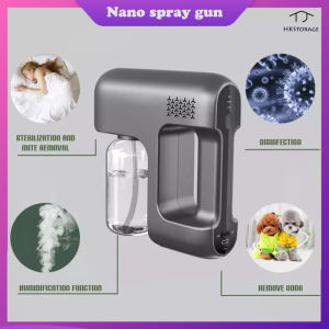 HKStorage Disinfectant Spray 2600MAh Portable Fogger Spray Wireless Steam Atomizing Spray Nano Sterilization Sprayer for Hotel Office Car Travel