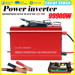 Power Inverter 38000W 99900W Inverter DC 12V to AC 220V Pengubah Arus DC ke AC Solar Power Aki listrik Serbaguna Daya Besaar