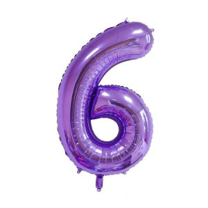 32inch Purple Number Balloon Large Birthday Christening Wedding Anniversaries Party Decoration
