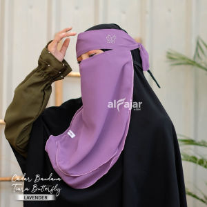 Cadar Bandana Tiara CROWN Dua Layer Ceruty by Alfajar