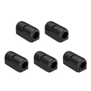 5 cái quản lý cáp clip Cáp tổ chức kẹp có dây dụng cụ giữ dây cho TV PC cáp Ethernet dưới bàn văn phòng nhà cửa