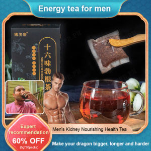 Alternative Tea Ginseng Kidney Tea Raspberry 16 Flavors Five Treasures Tea