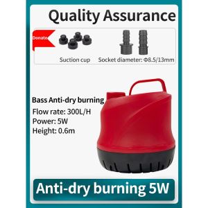 Fast ShippingSuction Pump Submersible Aquarium Water For Fish Tank Hydroponics Cycle Filter Powerhe