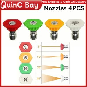 Pressure Gun Adapter 1/4 Quick Connect Clip KARCHER TSUNAMI LUTIAN BOCSH BOSSMAN Nozzle PA Pot