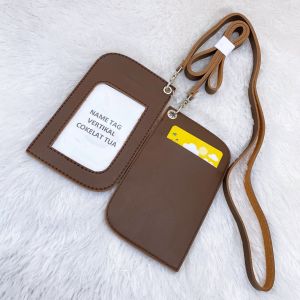 NAME TAG KULIT / ID CARD HOLDER KULIT / ID CARD / GANTUNGAN NAMA RN37