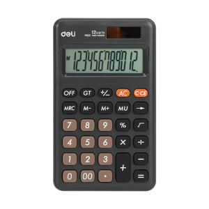 Deli Electronic Calculator Desktop Calculators Solar Calculator Luxury Office Supplies TE309