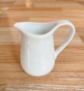 Bình rót sữa ly rót sữa sứ trắng bình rót mật ong siro tiệc trà ohio 60ml 100ml