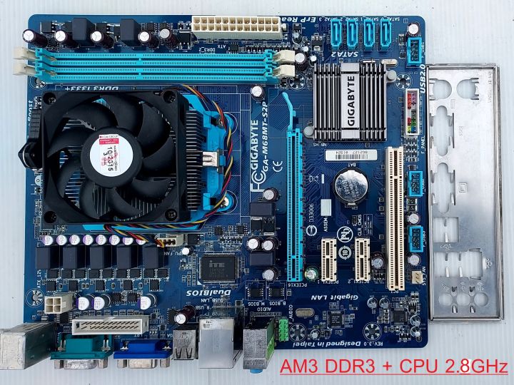 ชุดเมนบอร์ด( AM3 ) CPU AMD Athlon 2.5 - 3.0GHz ramDDR3 เทสลงวินโดว์ผ่าน ...