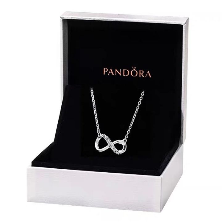 Sparkling Infinity Heart Collier Necklace | Pandora necklace, Pandora  heart, Infinity heart