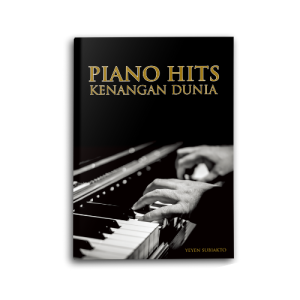 Buku Musik & Lagu Piano Hits Kenangan Dunia: Partitur Not Balok & Angka