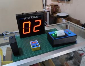 Mesin Antrian Dua Digit dengan Voice dan Printer