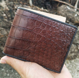 Dark Brown Very Cool Bi-Fold Wallet For You