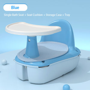 Orzbow Baby Bath Stool ChildrenS Dining Chair Bathing Chair Portable Baby Dining Table Multi-Functional Storage Trolley