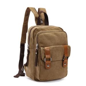 Bule Mini Backpacks For Men Small Bags Vintage Canvas Chest Bag Crossbody Bags For Women Designer backpack women mochila hombre2026