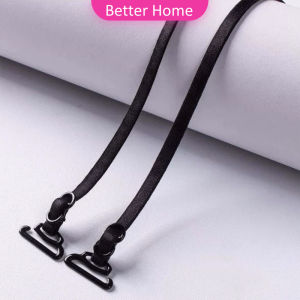 Better 1คู่ ชุดชั้นใน สายรัดบรา สายรัดไหล่ 0.5 ซม. กว้าง ยืดหยุ่น ปรับได้ ไขว้ สบาย กันลื่น bra strap
