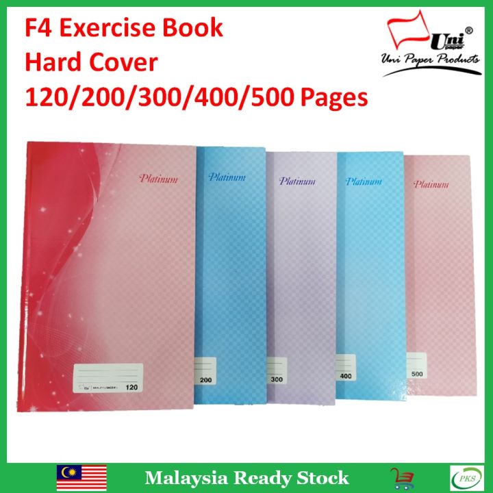 Hard Cover F4 Size 60gsm Foolscap Book SIngle Line Notebook 120/200/300 ...