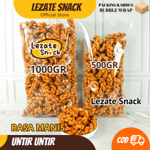 Untir Untir Manis 1KG Murah / Untir Untir Mini Kiloan Manis / Kue Tambang Manis Jadul Kiloan Kue Roti Kering