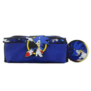 Australia smiggle original childrens pencil case Sonic The Hedgehog clutch bag boys spider cool kids storage stationery