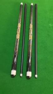 Foreign Trade Hot-Selling Fancy Nine-Ball Cue Chinese Style Black Eight Billiard Cue 1/2 Split 13mm Big Head Cue  Wholesale