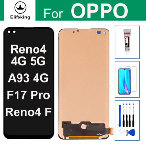 6.4 lcd cho Oppo A93 reno4 RENO 4 F 4G 5g F17 Pro cph2121 cph2113 sph2209 hiển thị các bộ phận Bộ linh kiện số của màn hình cảm ứng