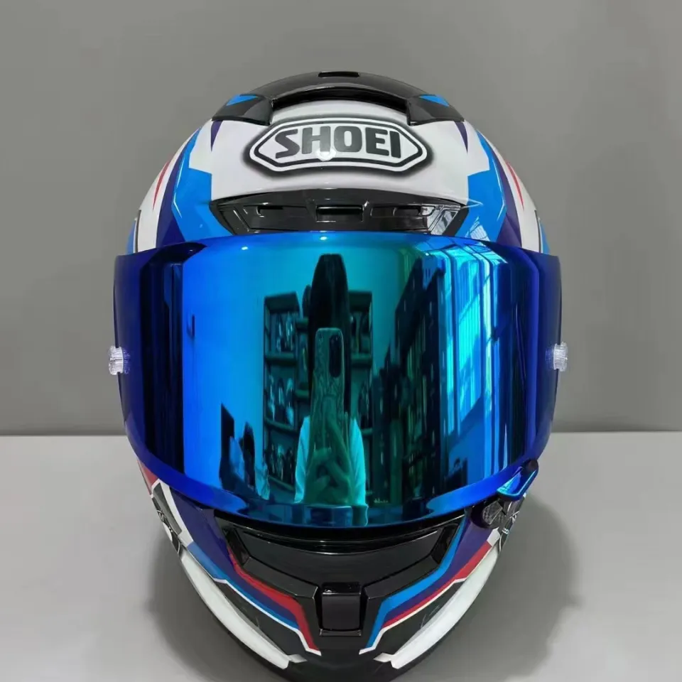New SHOEI Full Face Motorcycle Helmet X14 BWM II Model Helmet