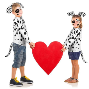 1/2/3/4 Bộ phụ kiện trang phục voi-bờm tai voi nơ mõm găng tay đuôi Bộ Phụ Kiện Trang Phục Sư tử trẻ em