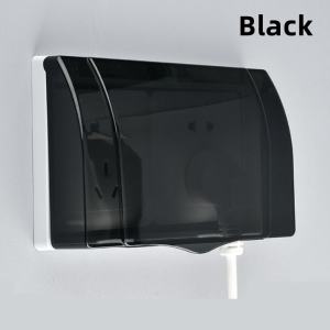 LILY & ADORA Double Socket Switch Protector Electric Plug Cover Child Safety Waterproof Splash Box