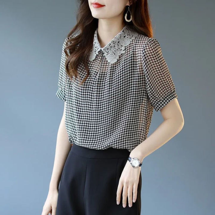 Women Summer Fashion Casual Loose Cotton Tops