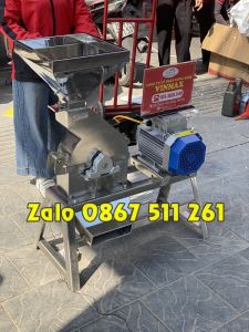 Máy nghiền 10 buông máy nghiền bột mịn inox giá rẻ