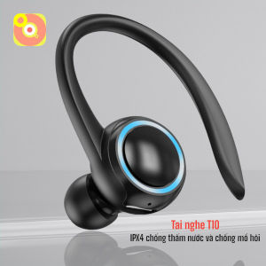 T10 - Tai nghe bluetooth 5.2 Công nghệ giảm tiếng ồn thông minh thao tát đìều khiển thông minh tích hợp pin trâu cho hợp sạc