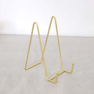 Rak Bingkai Foto / Stand Display Buku Besi Rak / Stand Foto / Penyangga Foto Bingkai